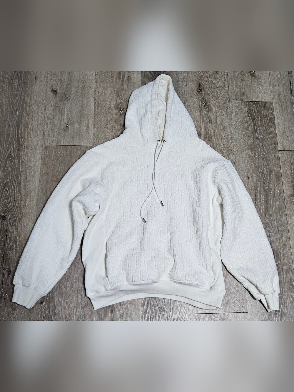 Dior Oblique Hooded Sweatshirt, Large